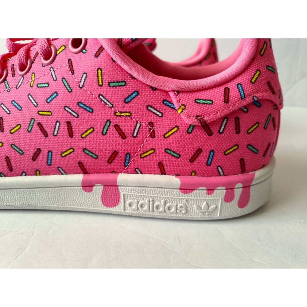 Adidas x The Simpsons Stan Smith J 'Donut Sprinkles Women's Size 7 GV7950 - Picture 5 of 9